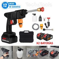 Hidrolavadora Inalámbrica 48V - 2 Baterías + Maletín Y Accesorios